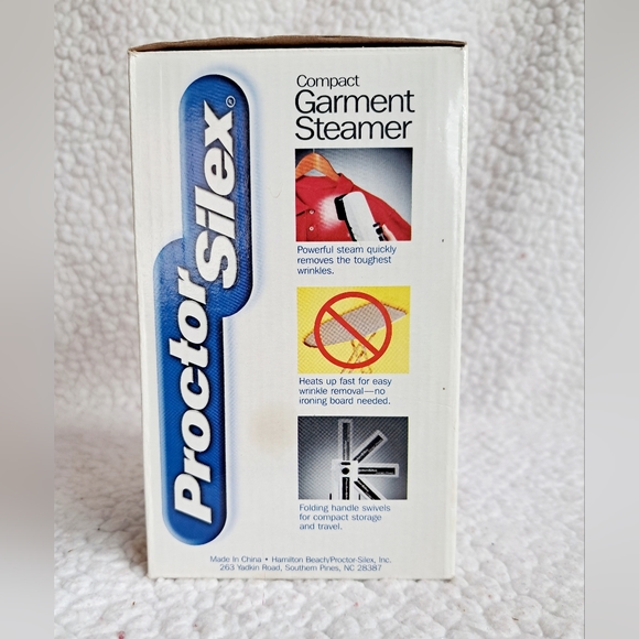 Proctor Silex Compact Garment Clothes Steamer Model Number 10083 - Picture 4 of 7